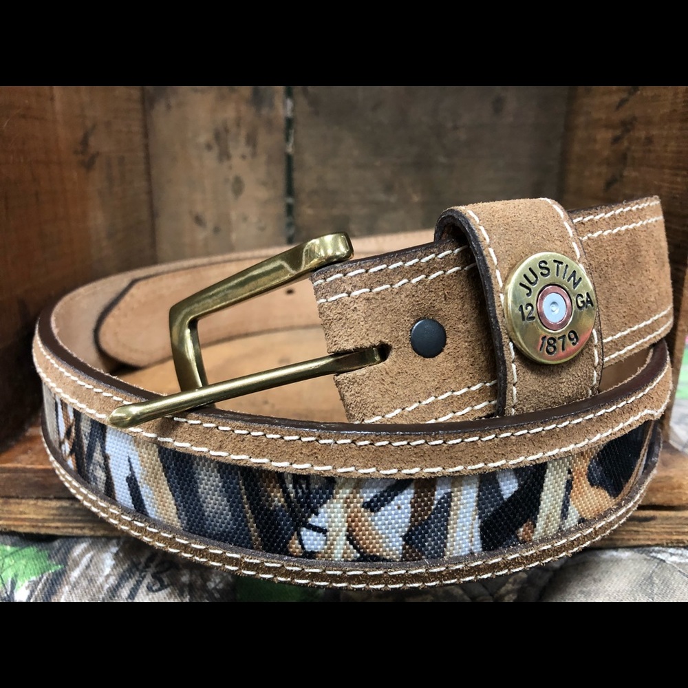 Justin camouflage belt